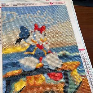 If your a Donald and Daisy Duck fan this is the perfect painting for you. 30x40